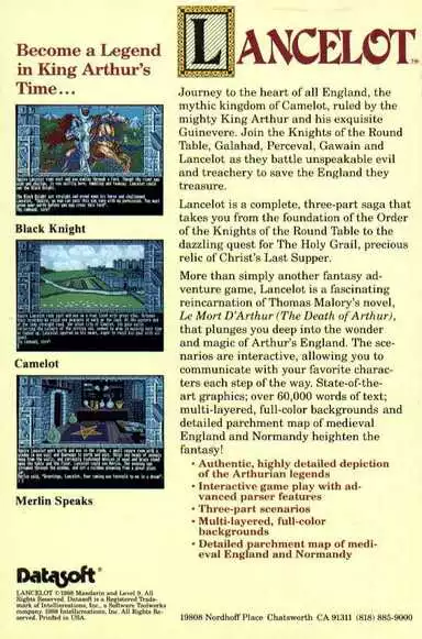 Image n° 1 - screenshots  : Lancelot